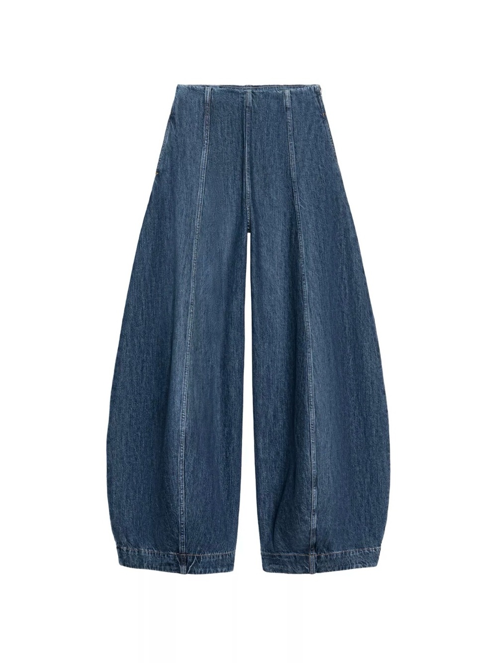Zara Dark Blue Balloon jeans